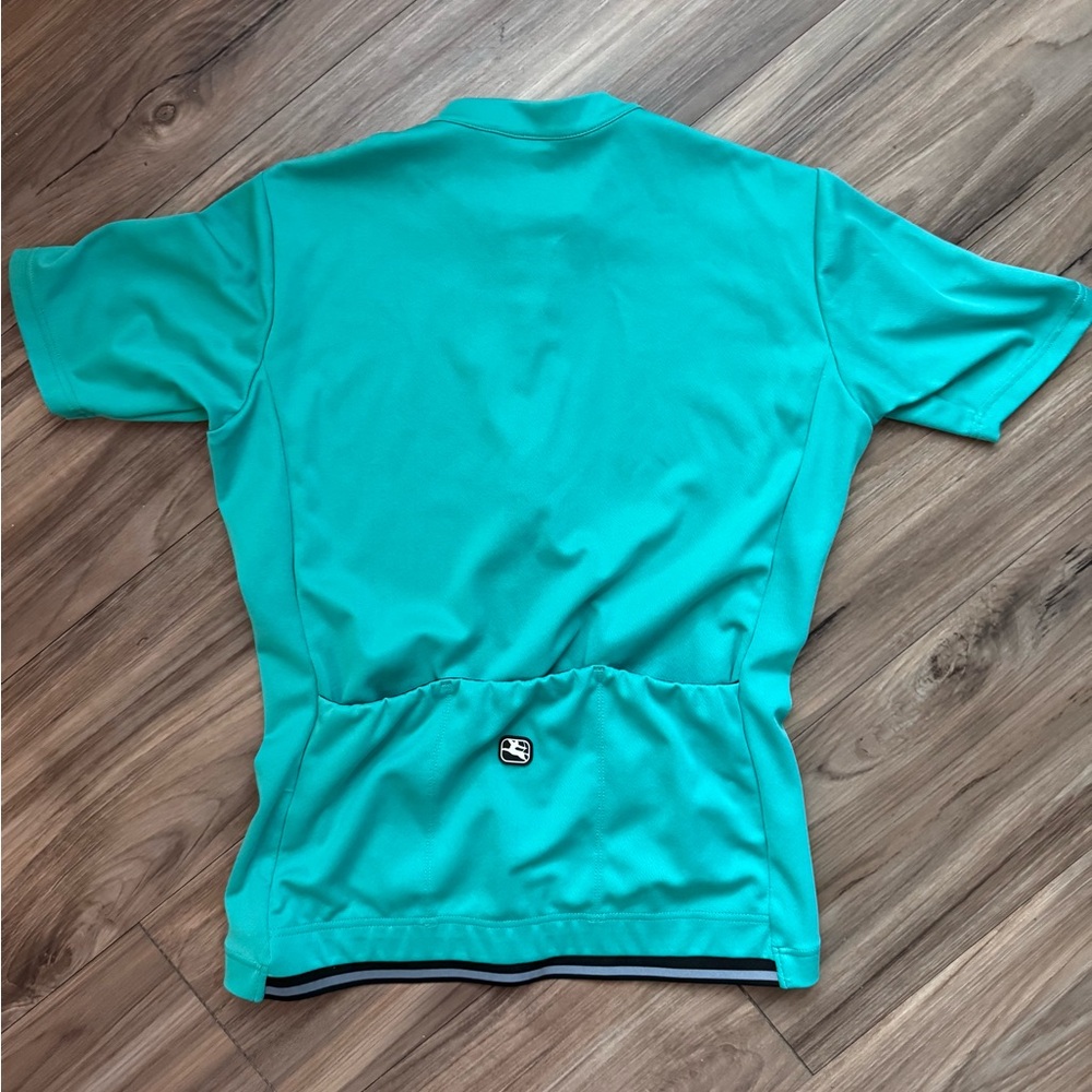 NWOT: Giordana Turquoise Cycling Jersey- size: women’s small - Picture 3 of 5
